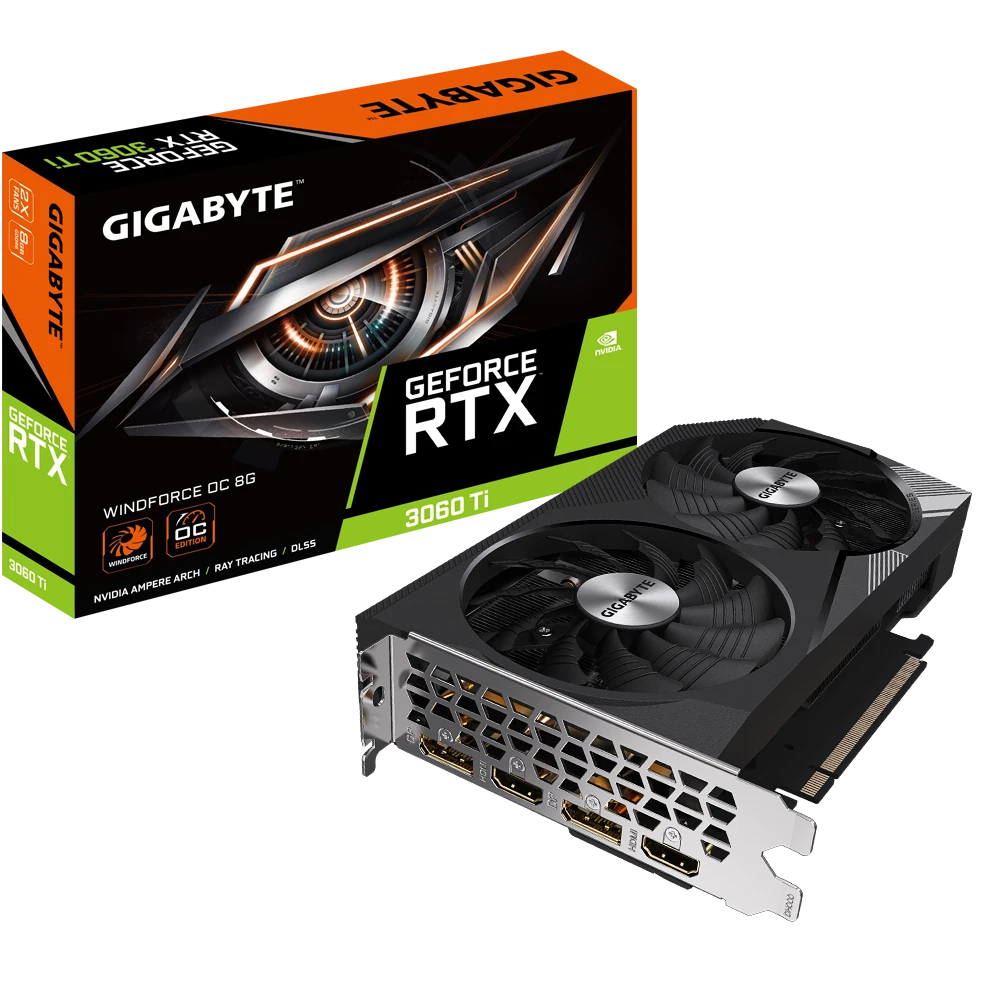 Gigabyte GeForce RTX 3060 Ti WINDFORCE OC 8G  (Rev. 1.0)